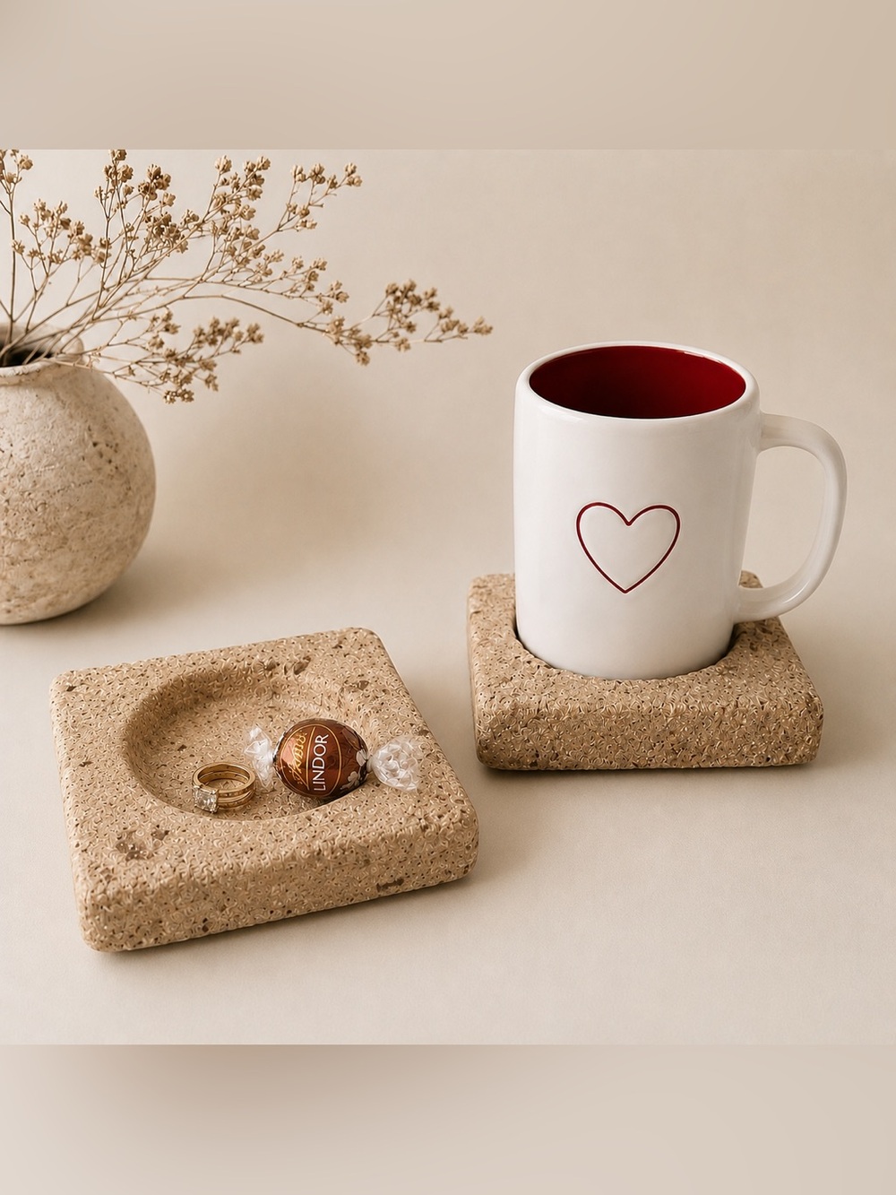 Handmade Catch-All & Cup Coaster